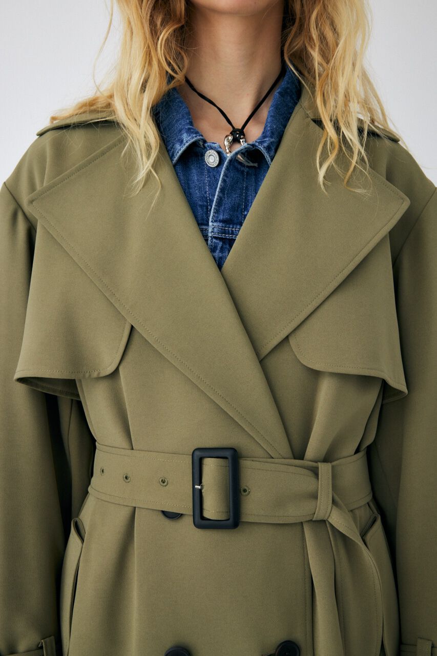 MOUSSY「DRAPE トレンチコート」|その他|