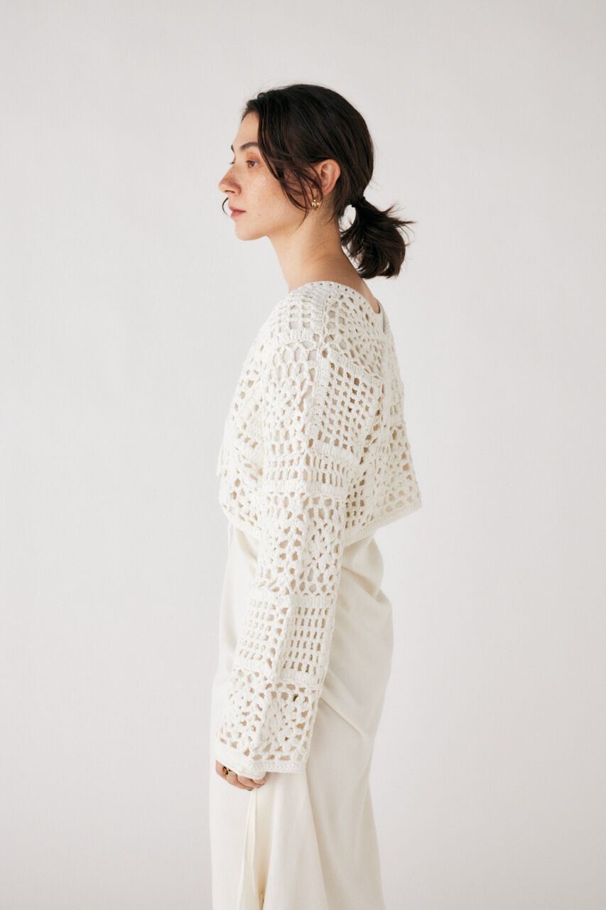MOUSSY「CROCHET トップス」|ニット・セーター|