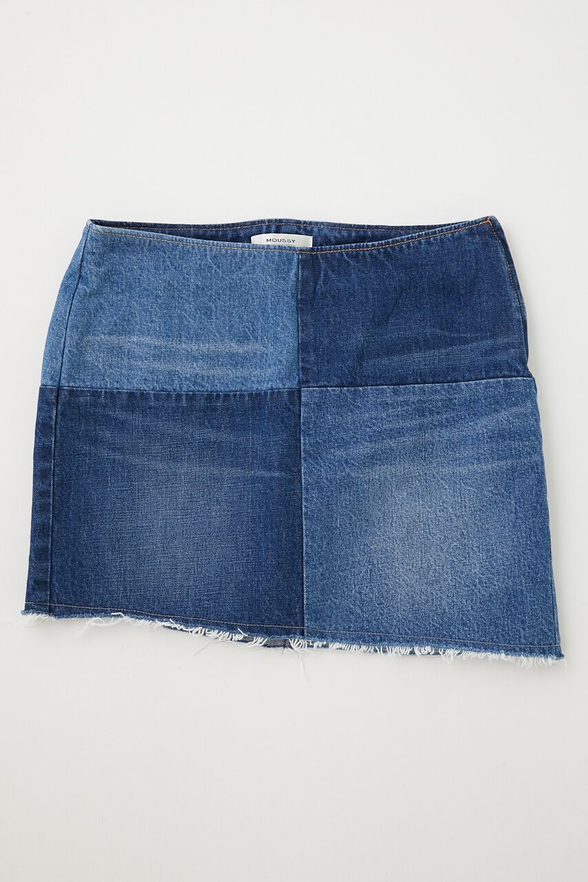 MOUSSY「PANEL DENIM MINI スカート」|スカート|