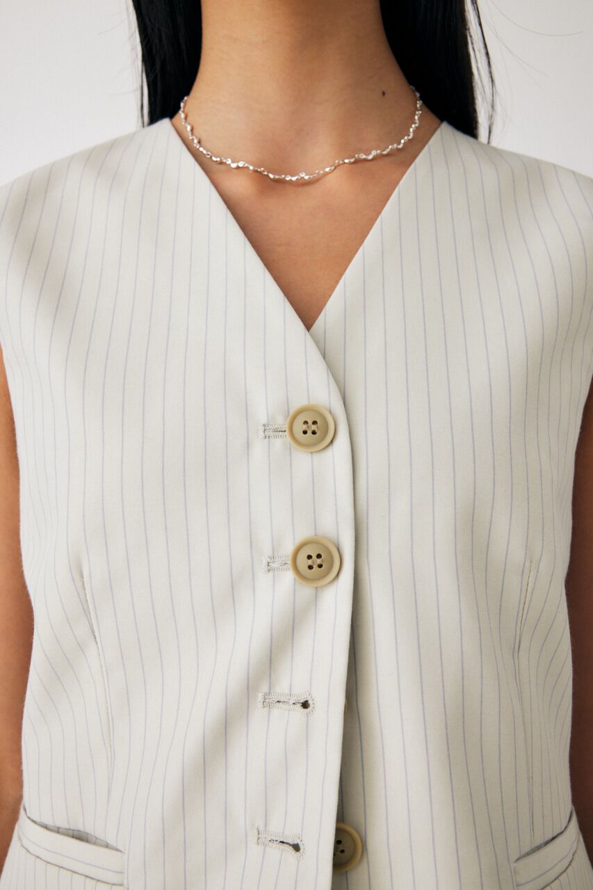 MOUSSY「COMPACT SHORT ベスト」|ダウンベスト・ベスト|