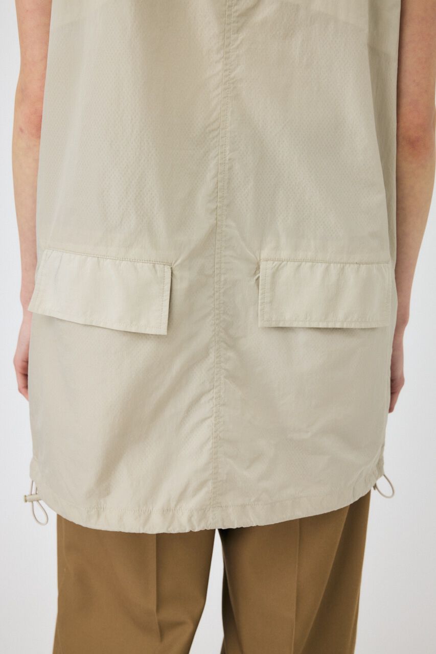 MOUSSY「NYLON ZIP VEST ドレス」|ワンピース|