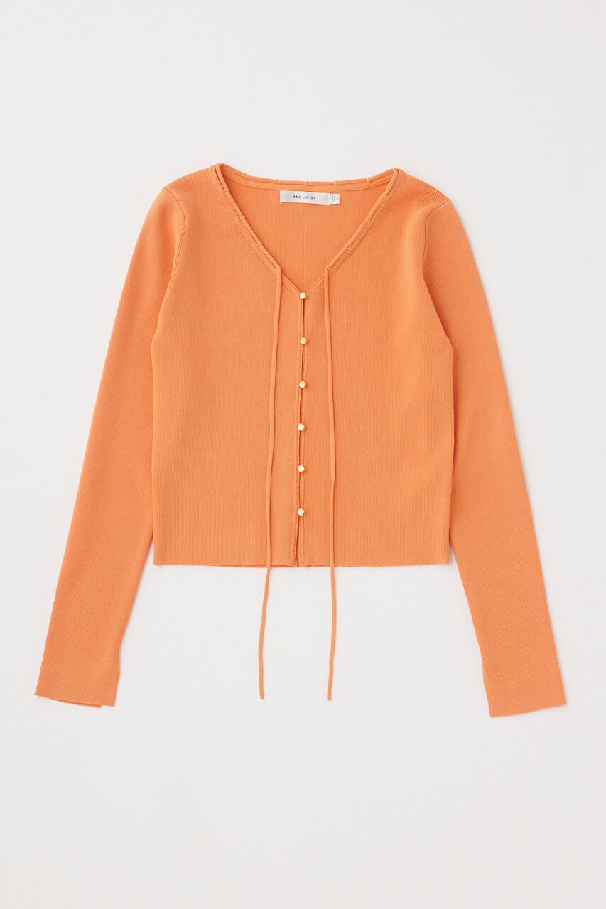 MOUSSY「LOOP ACCENT KNIT カーディガン」|カーディガン|ORG