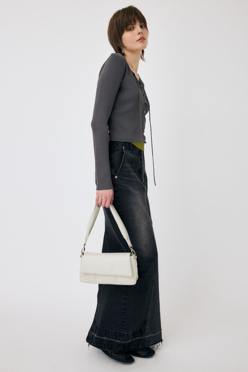 MOUSSY「LOOP ACCENT KNIT カーディガン」|カーディガン|