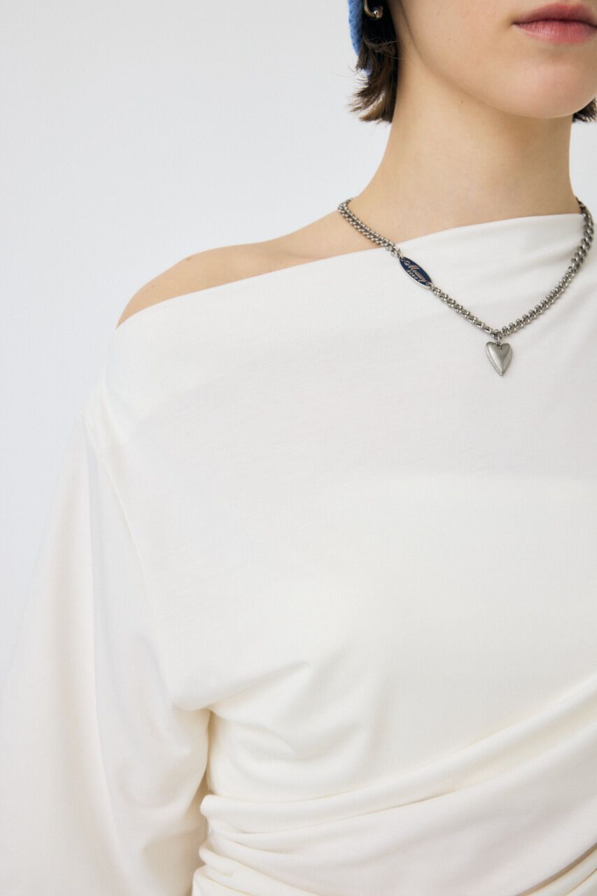 MOUSSY「ASYMMETRY ショルダーTEE」|Tシャツ・カットソー|