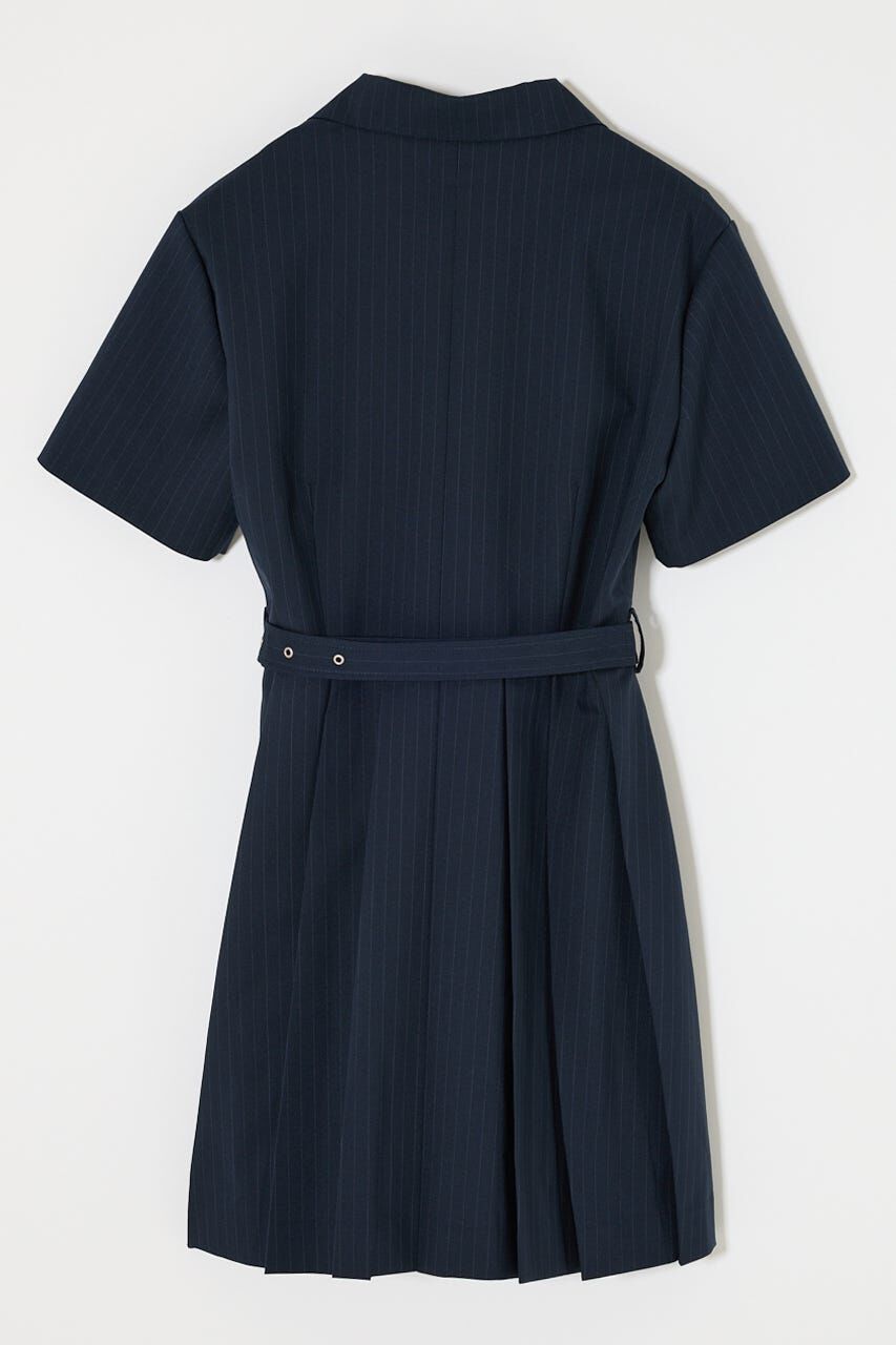 MOUSSY「BLAZER PLEATS ミニドレス」|ワンピース|