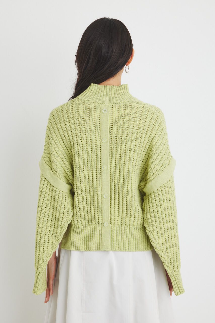 rienda「MANY WAY SLVニットTOP」|ニット・セーター|