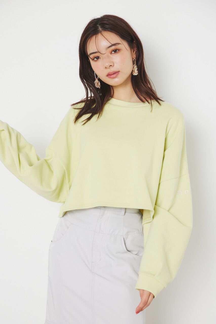 rienda「アームロゴスウェットTOP」|パーカー|