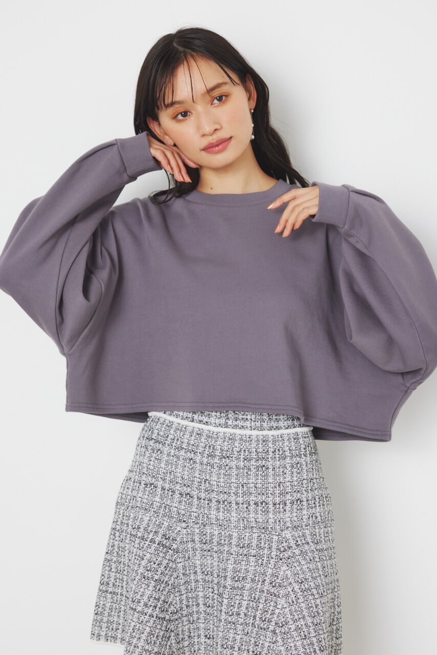 rienda「アームロゴスウェットTOP」|パーカー|