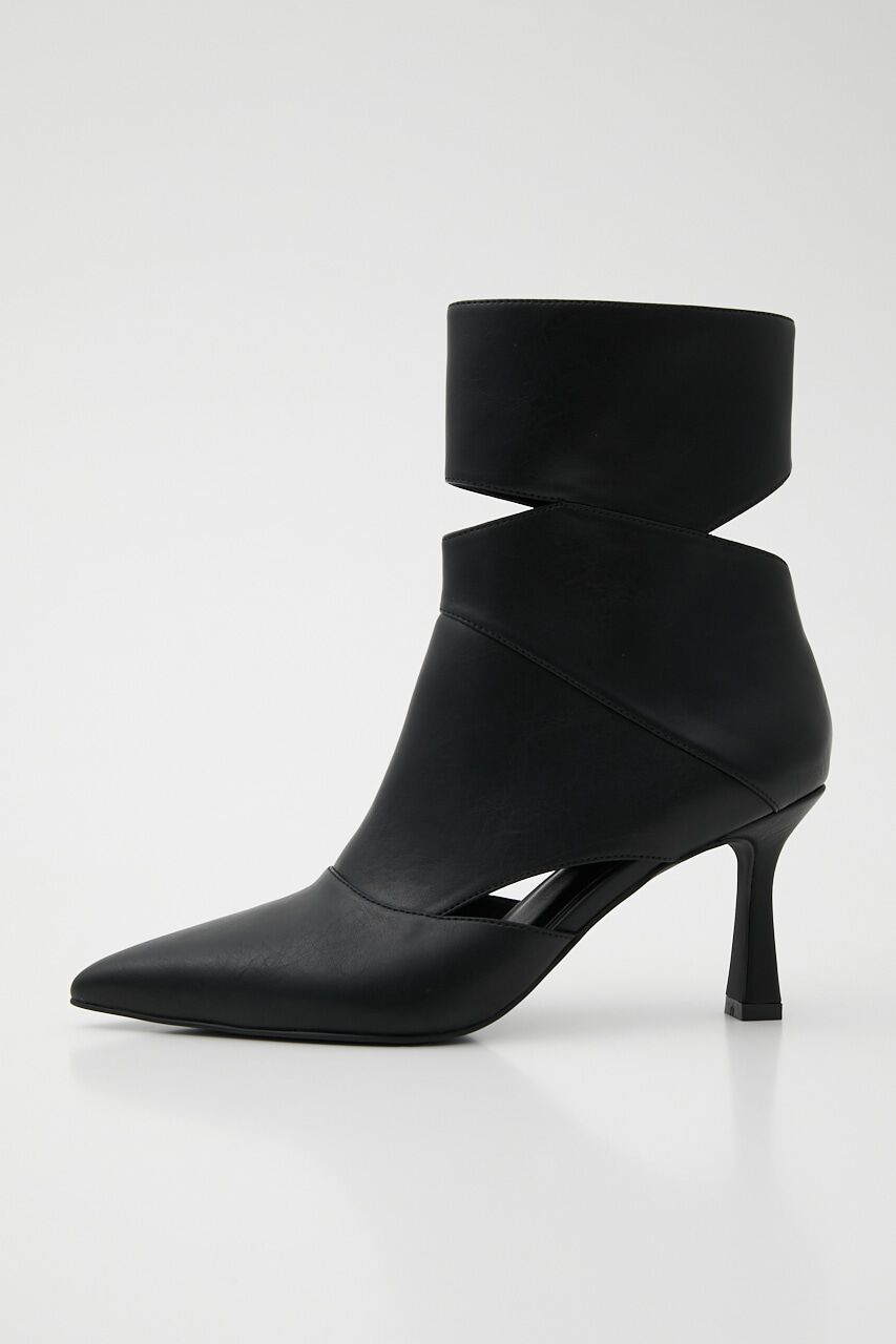 rienda「カッティングショートブーツ」|その他|BLK