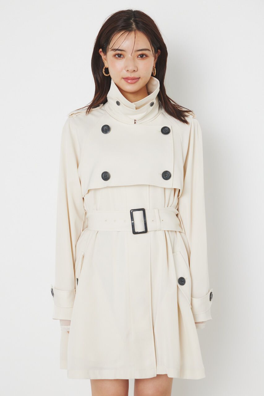 rienda「＃ジェラートトレンチ ミニコート」|その他|