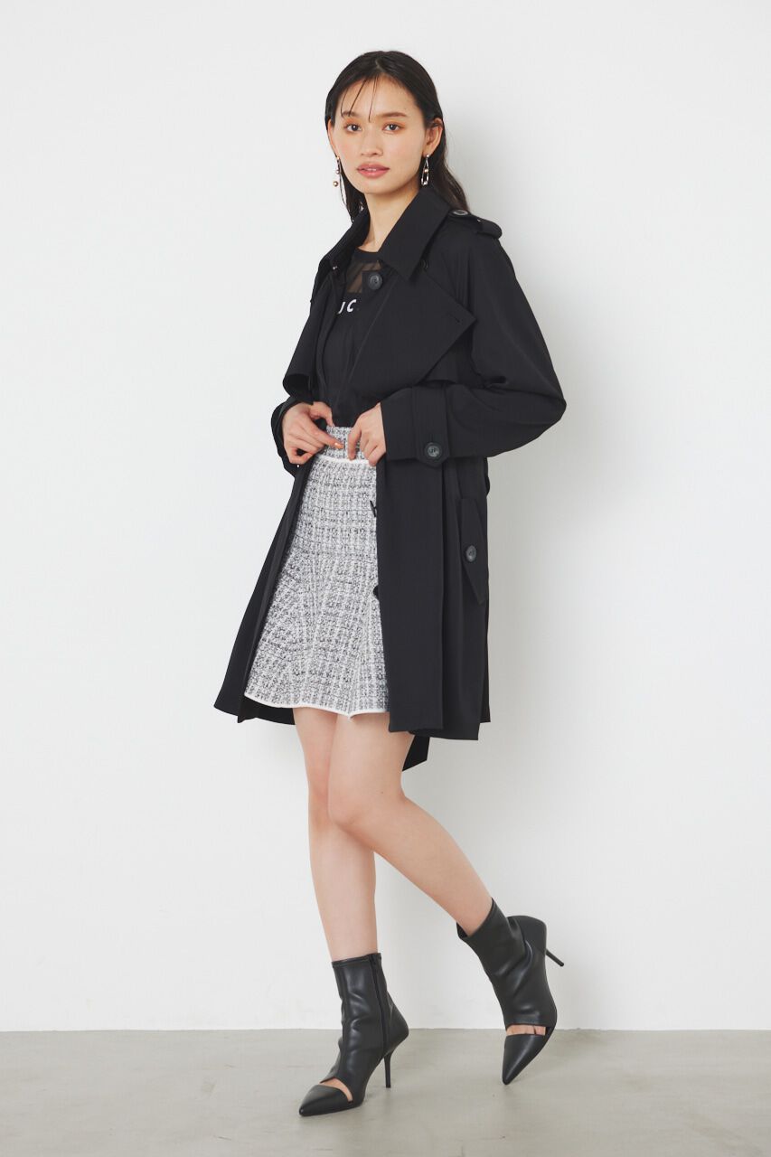 rienda「＃ジェラートトレンチ ミニコート」|その他|
