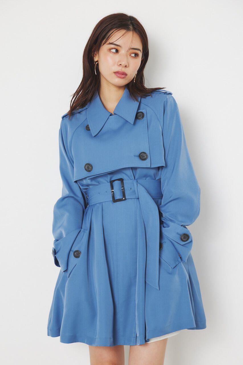 rienda「＃ジェラートトレンチ ミニコート」|その他|