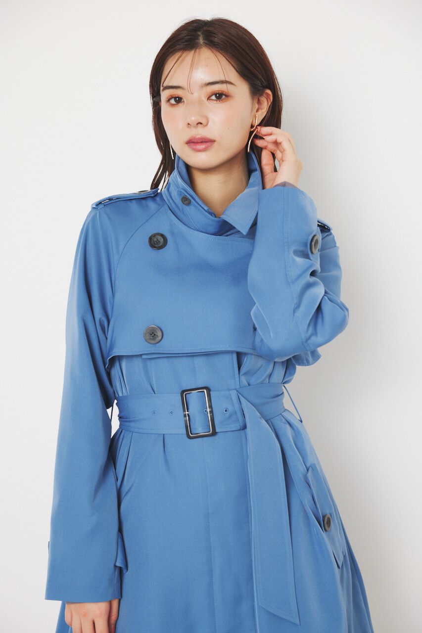 rienda「＃ジェラートトレンチ ミニコート」|その他|