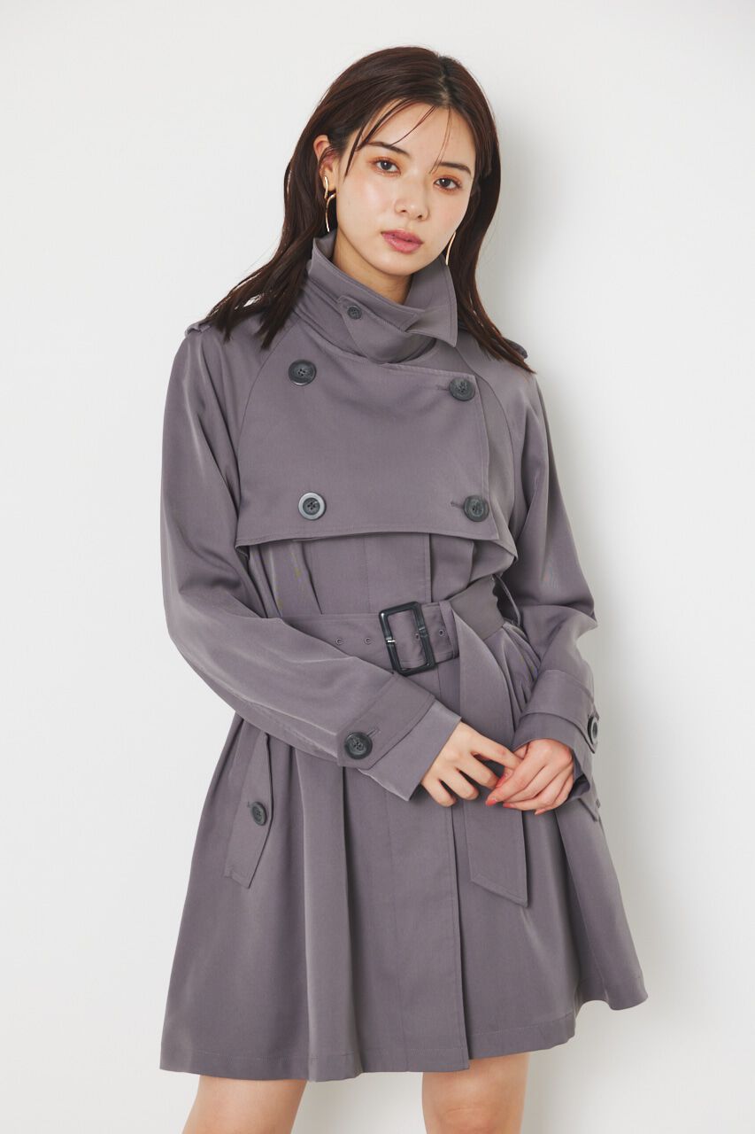 rienda「＃ジェラートトレンチ ミニコート」|その他|