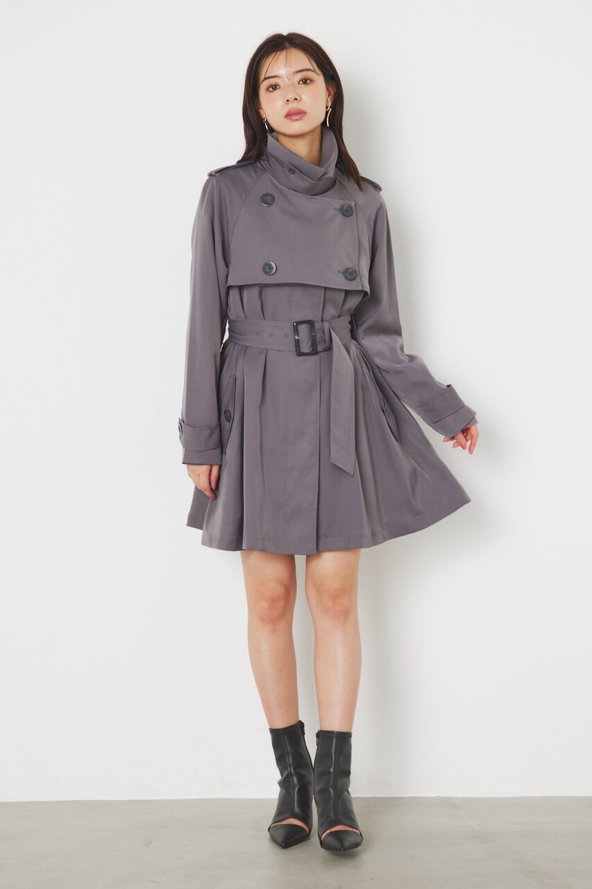 rienda「＃ジェラートトレンチ ミニコート」|その他|