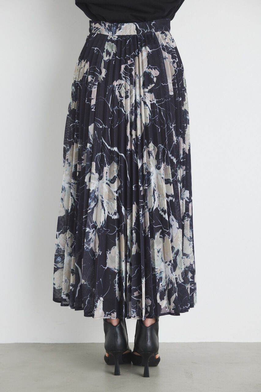 rienda「メッシュプリーツ J/W SK」|スカート|