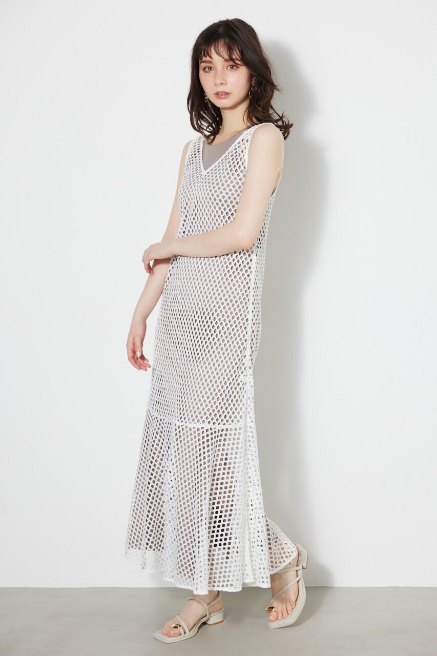 rienda「メッシュマーメイドレイヤードOP」|ワンピース|