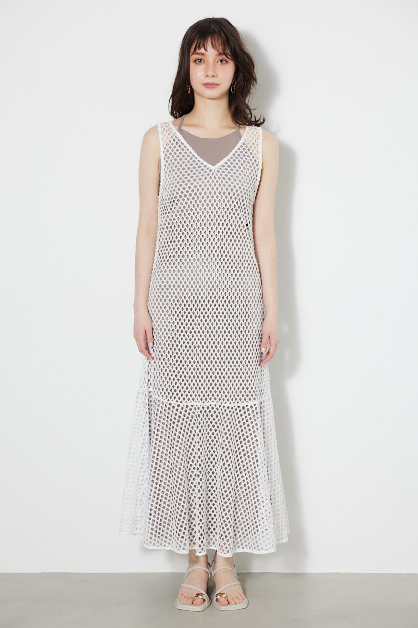 rienda「メッシュマーメイドレイヤードOP」|ワンピース|