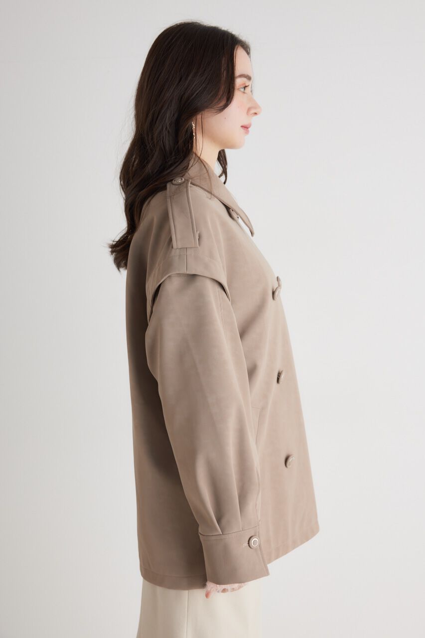 rienda「フェイクレザーオーバー JK」|その他|