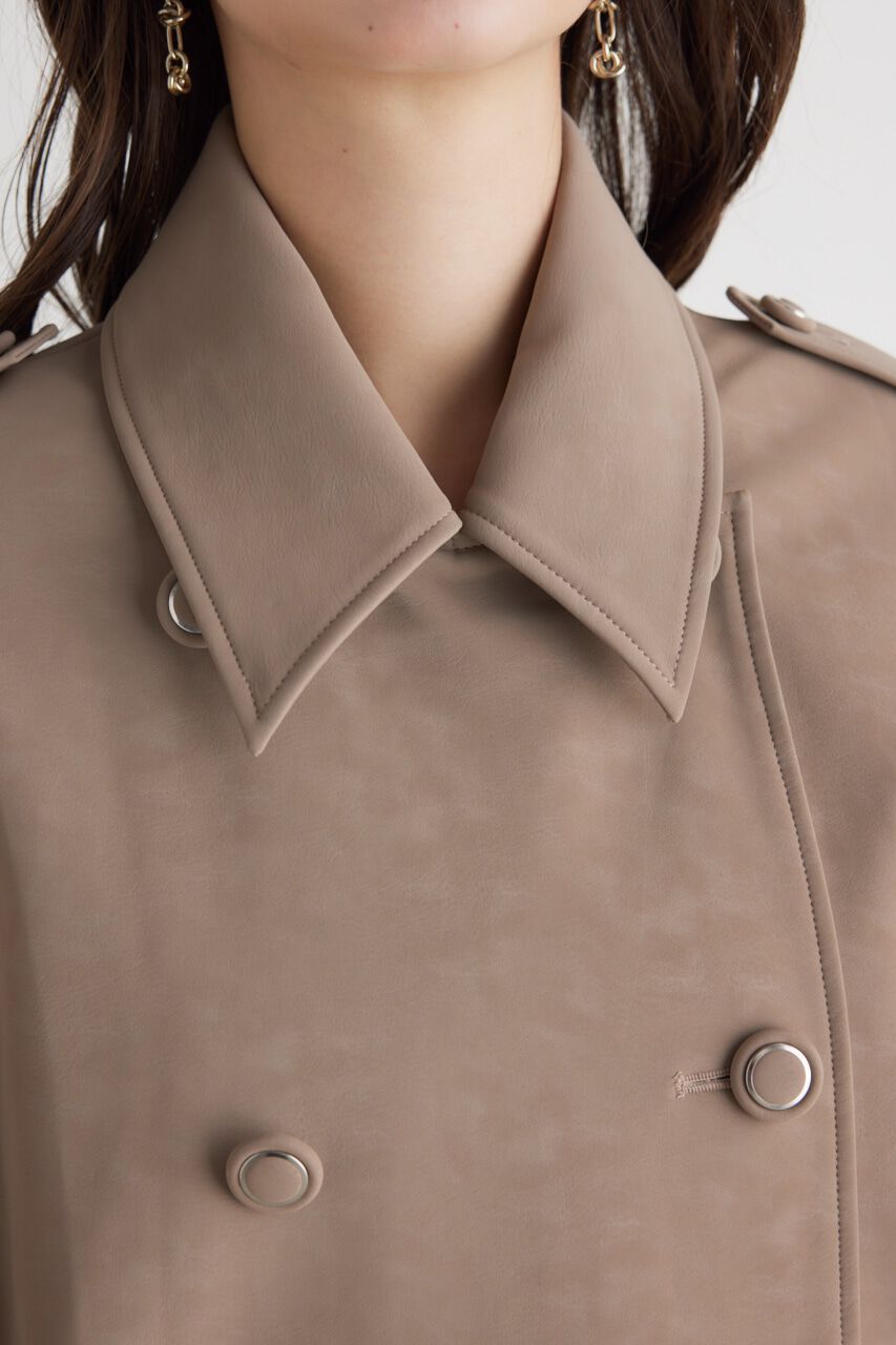 rienda「フェイクレザーオーバー JK」|その他|