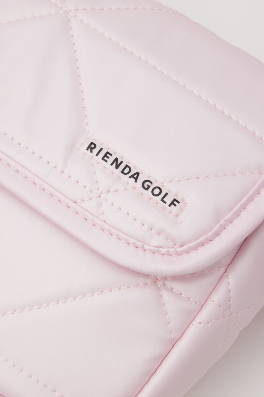 rienda「RIENDA GOLFキルティングポーチ」|ポーチ|