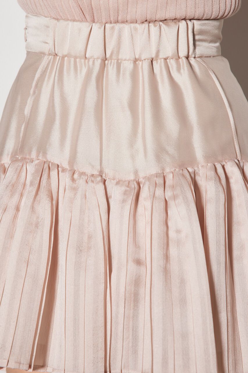 rienda「オーガンジープリーツスコショートパンツ」|その他|