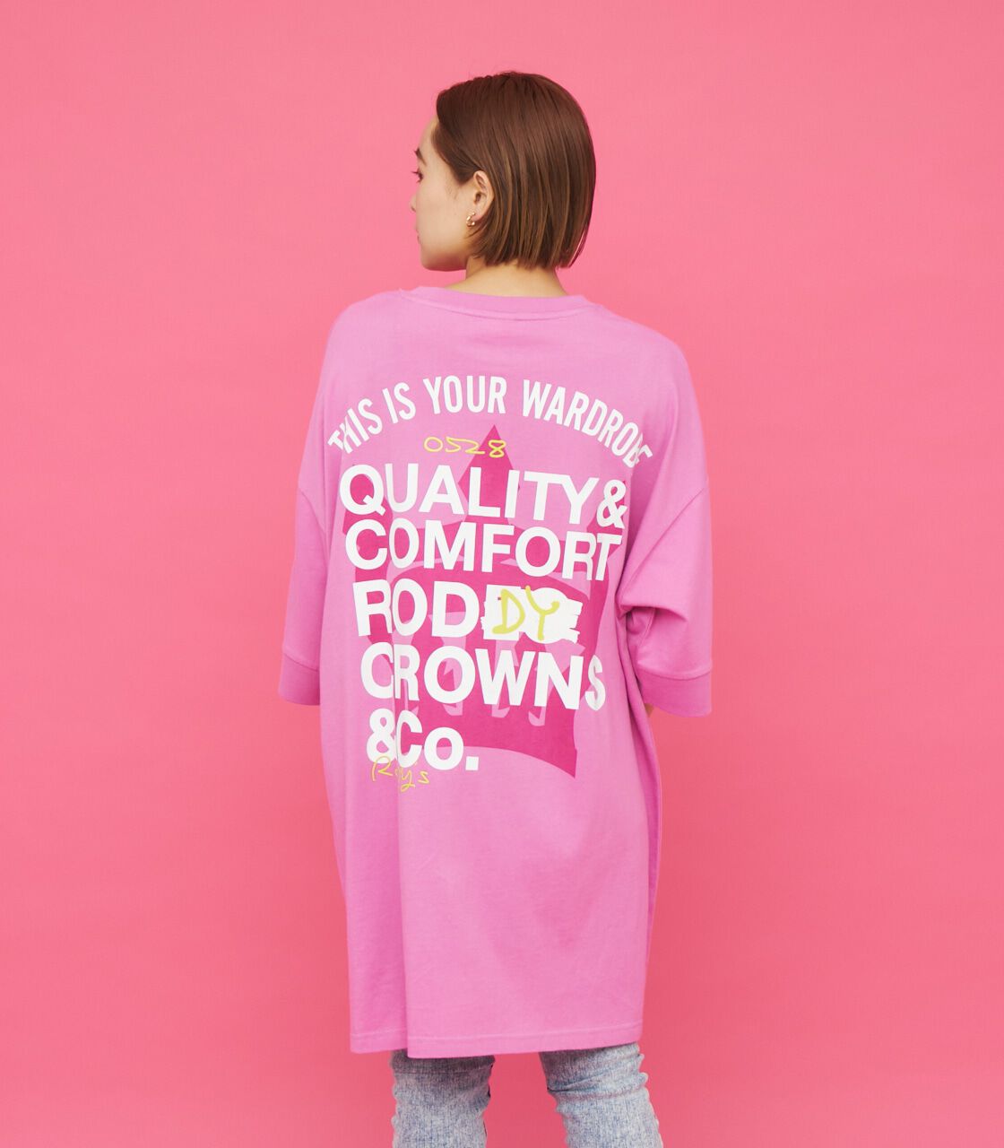 RODEO CROWNS「0528 R LOGO ワンピース」|ワンピース|PNK