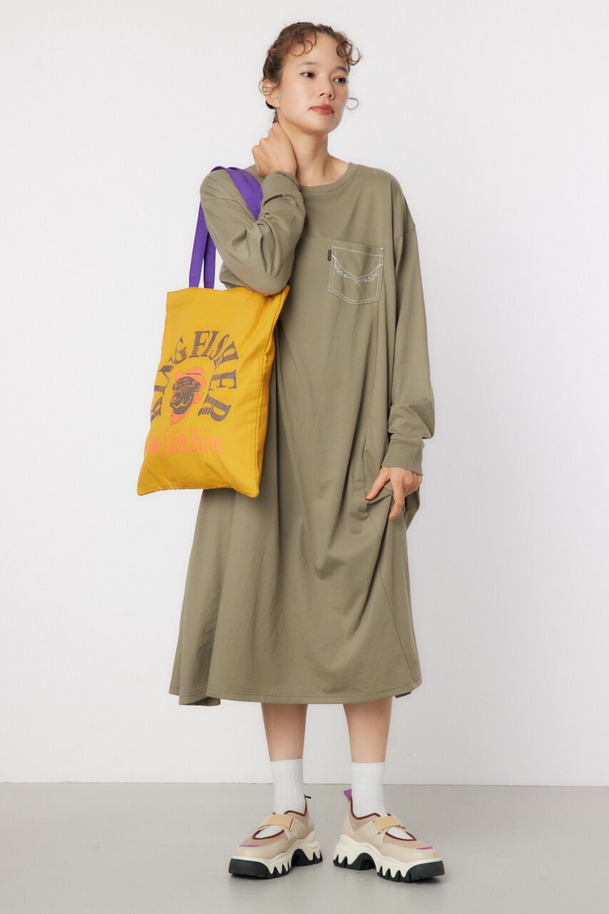 RODEO CROWNS「デニムアップリケロゴワンピース」|ワンピース|KHA