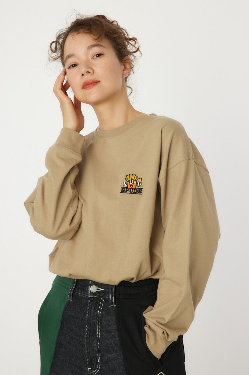 RODEO CROWNS「アソートワンポイント刺繍ロングTシャツ」|Tシャツ・カットソー|L/KHA1