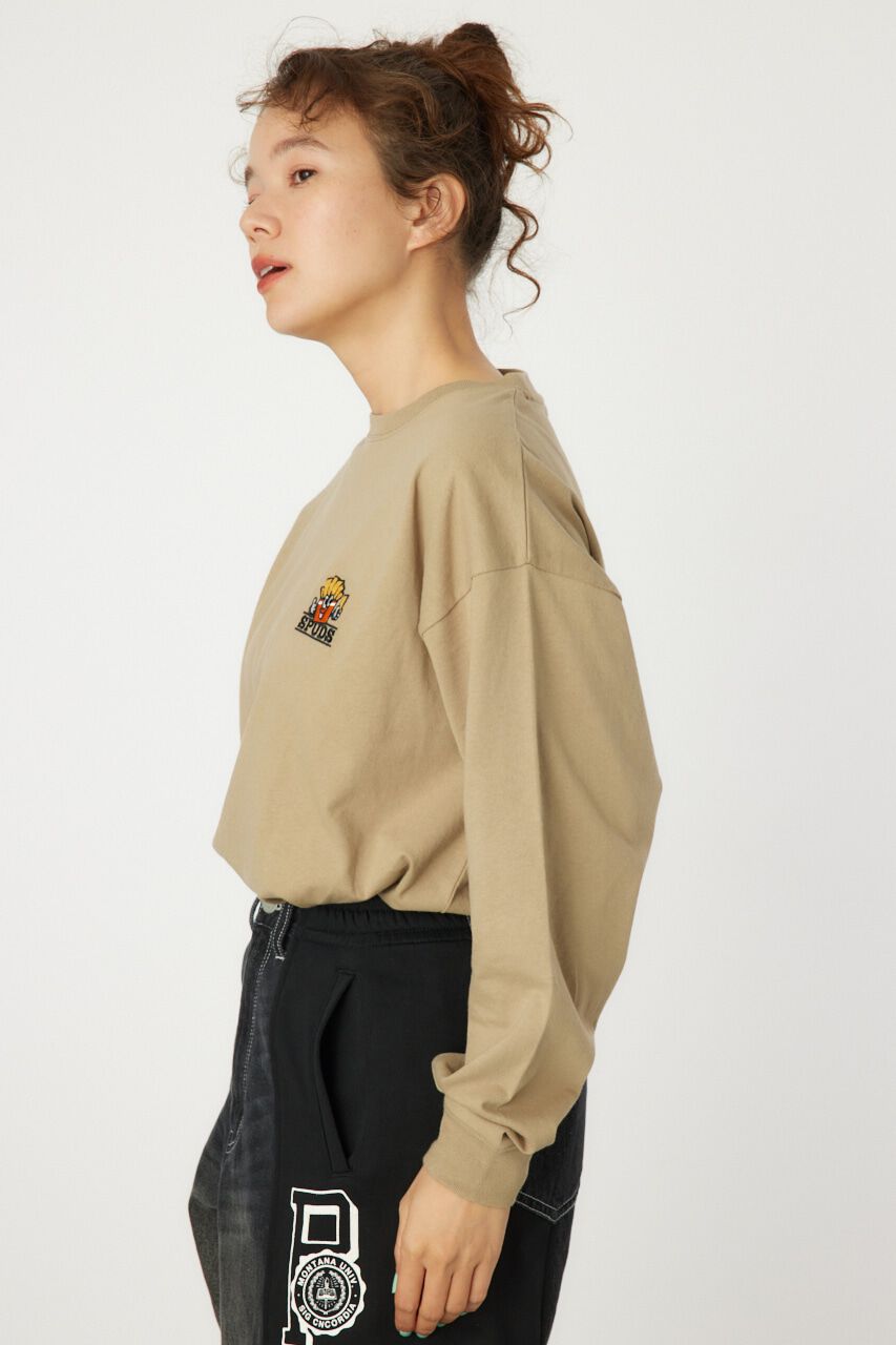 RODEO CROWNS「アソートワンポイント刺繍ロングTシャツ」|Tシャツ・カットソー|