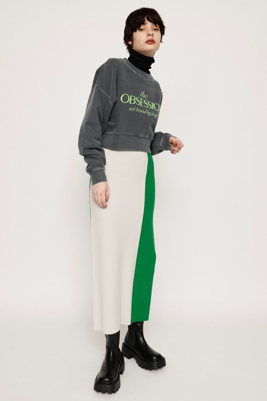 SLY「SIDE ZIP KNIT スカート」|スカート|