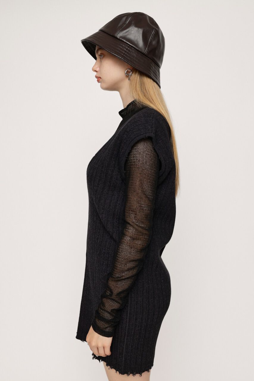 SLY「DAMAGE HEM 2WAY ショートワンピース」|ワンピース|