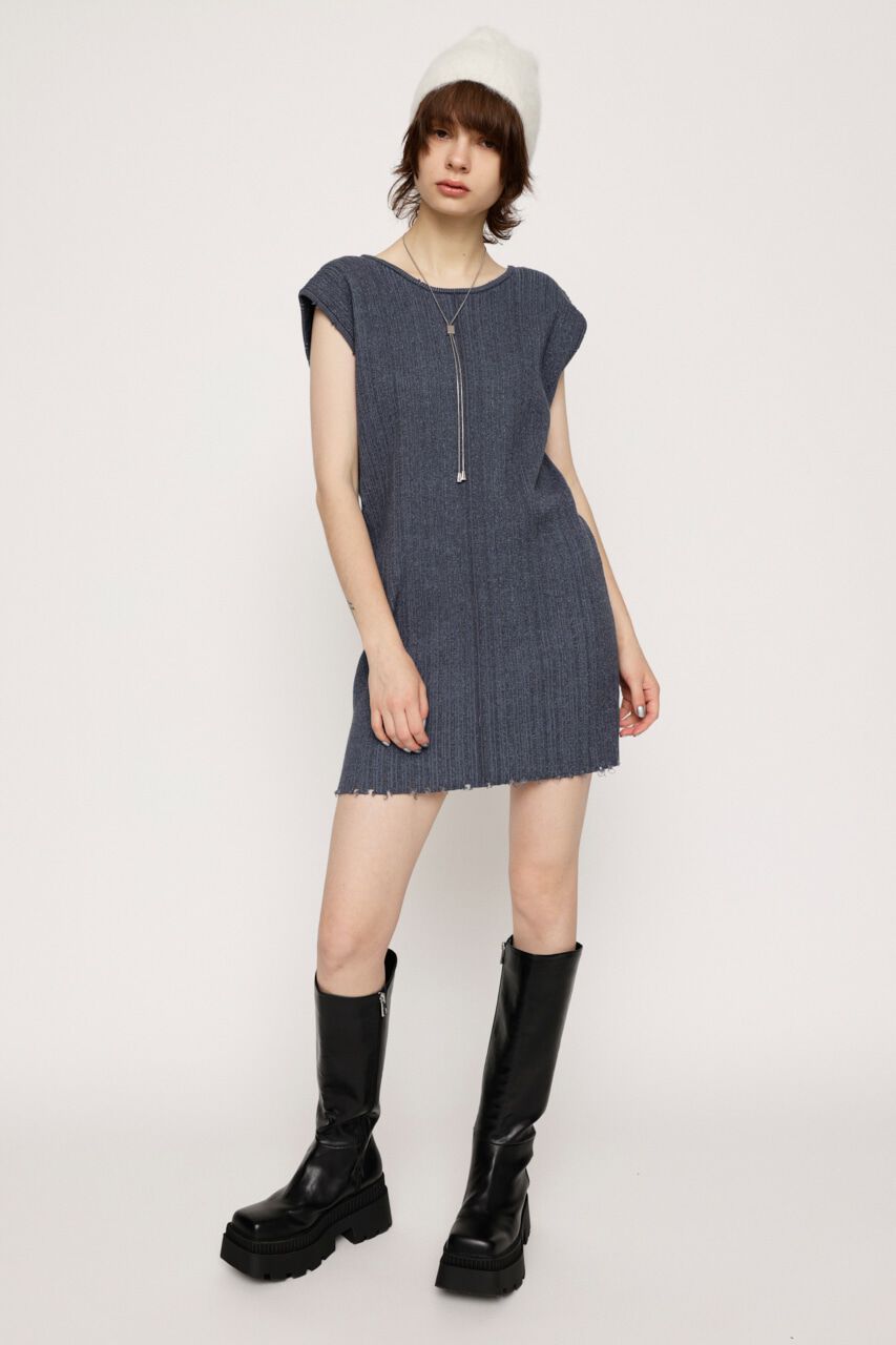 SLY「DAMAGE HEM 2WAY ショートワンピース」|ワンピース|