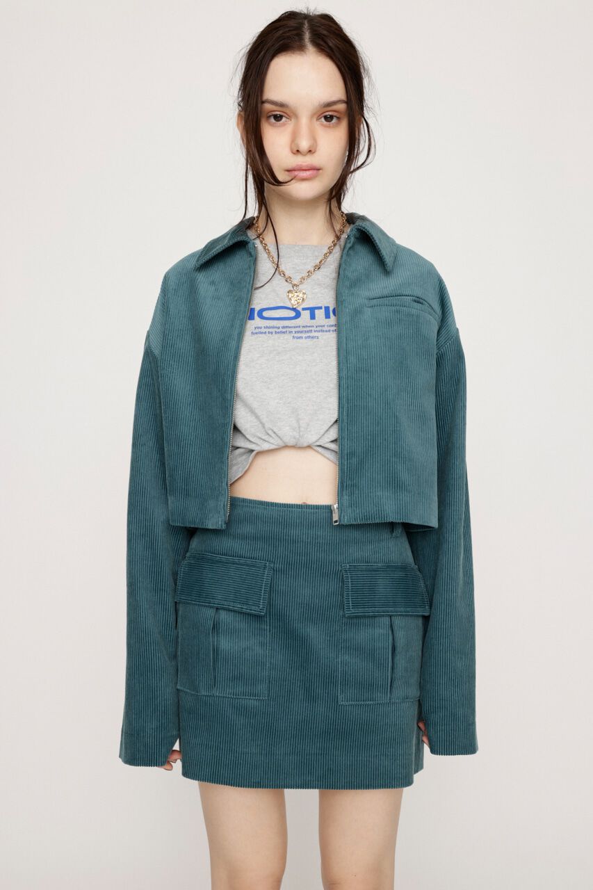 SLY「CORDUROY MINIMAL ショートスカート」|スカート|TQ