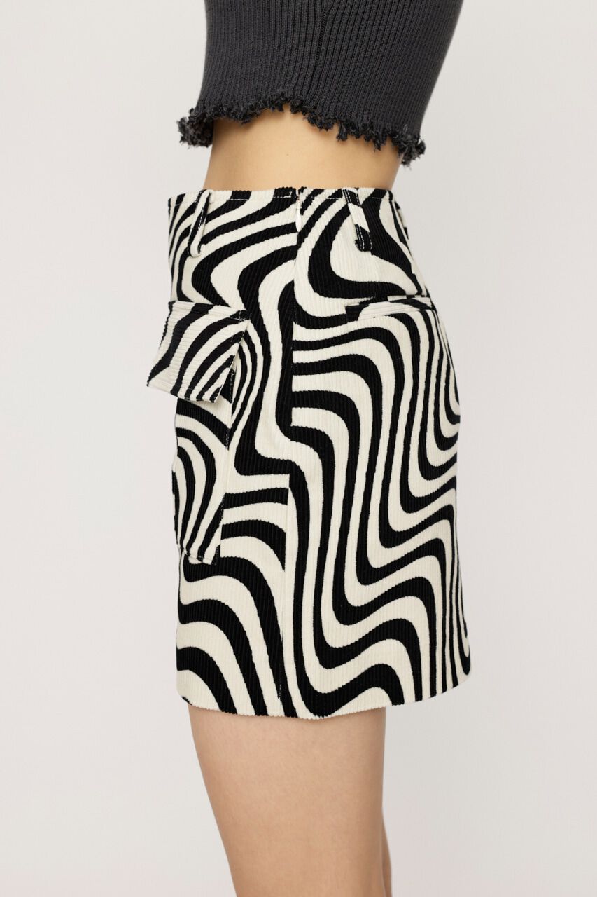 SLY「CORDUROY MINIMAL ショートスカート」|スカート|