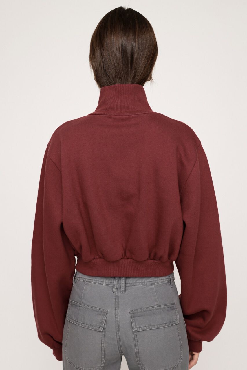 SLY「POINT LOGO CROP スウェット」|Tシャツ・カットソー|