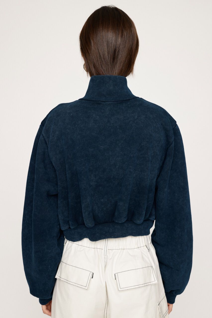 SLY「POINT LOGO CROP スウェット」|Tシャツ・カットソー|