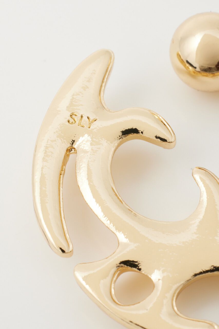 SLY「POINTED DESIGN ピアス」|ピアス|