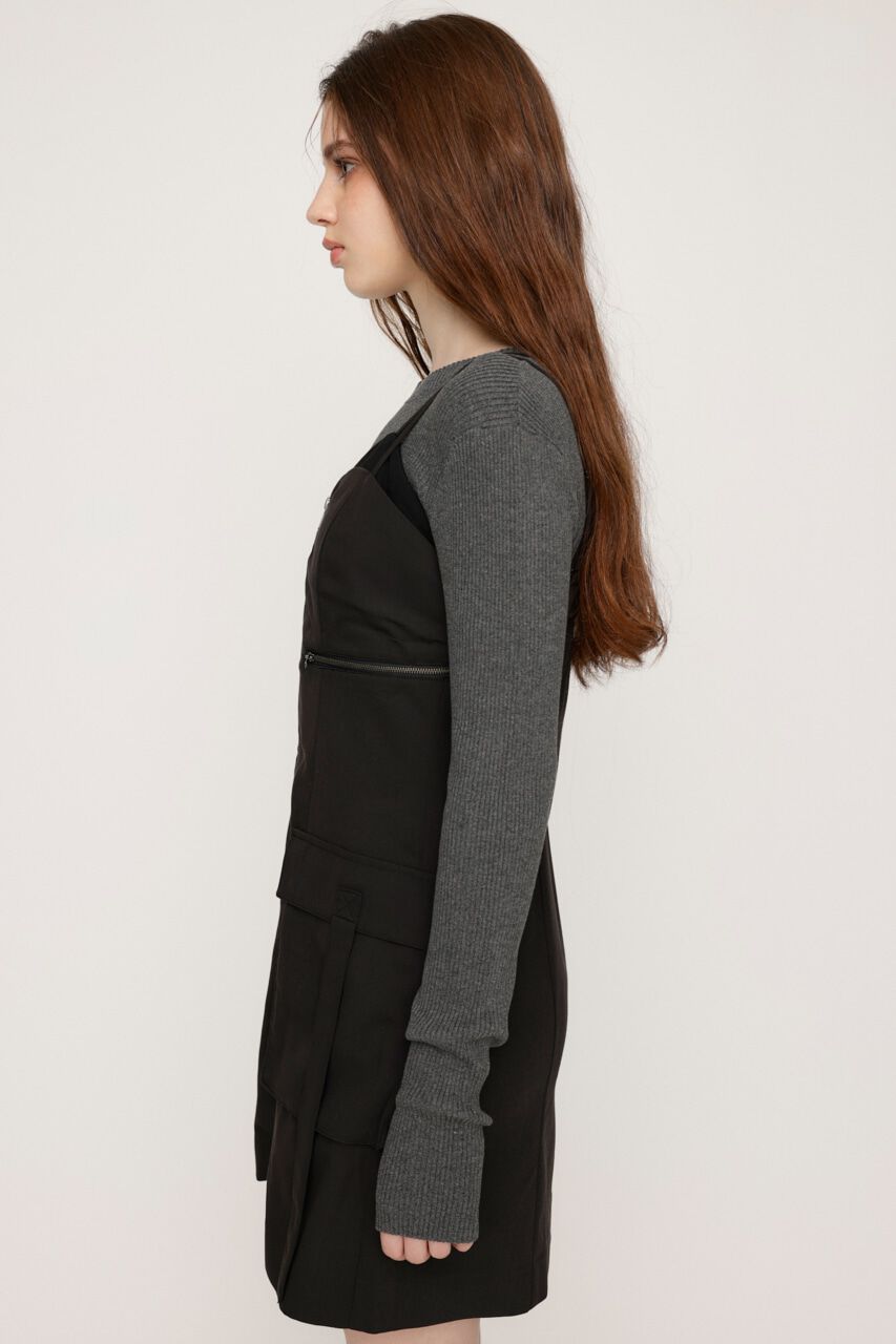 SLY「LAYERD MANNISH ワンピース」|ワンピース|