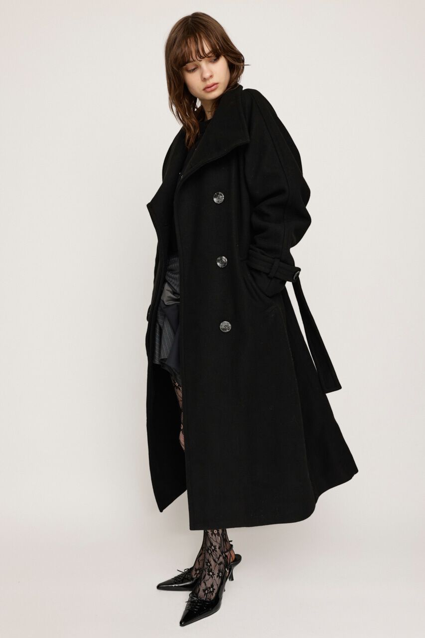 SLY「WIDE STAND NECK LONG コート」|その他|
