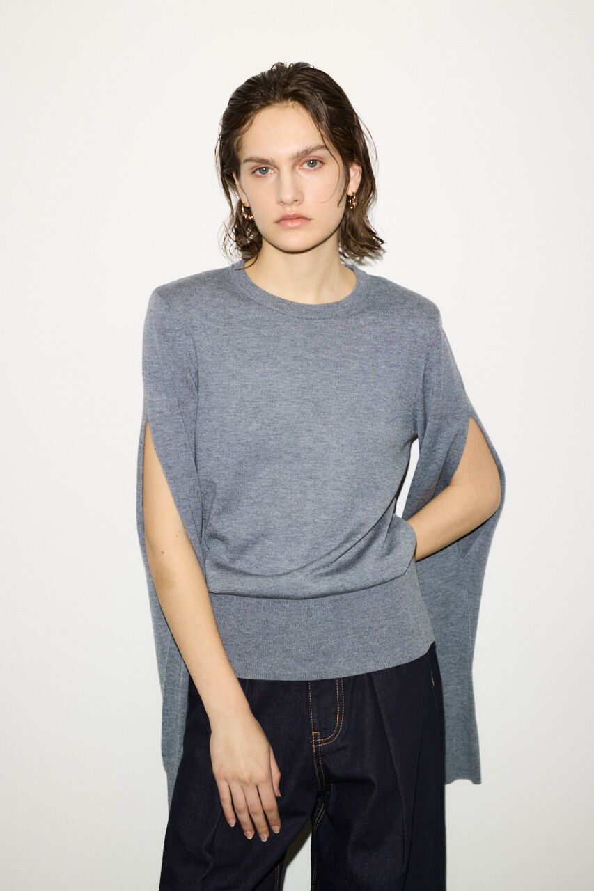 SLY「DESIGN HG トップス」|ニット・セーター|T.GRY