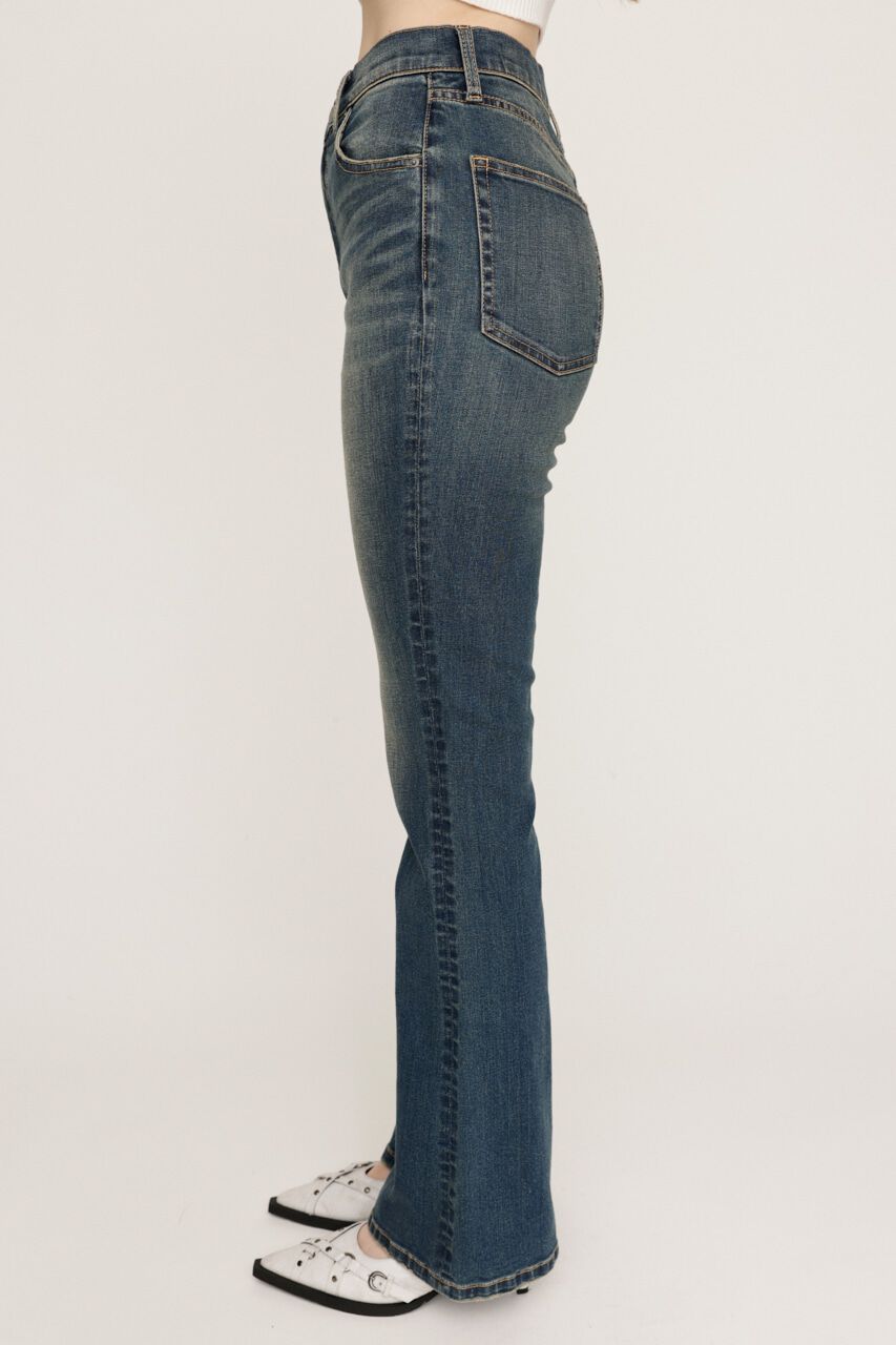 SLY「HW FLARE PT WITH ROICA（R）EF」|デニム|