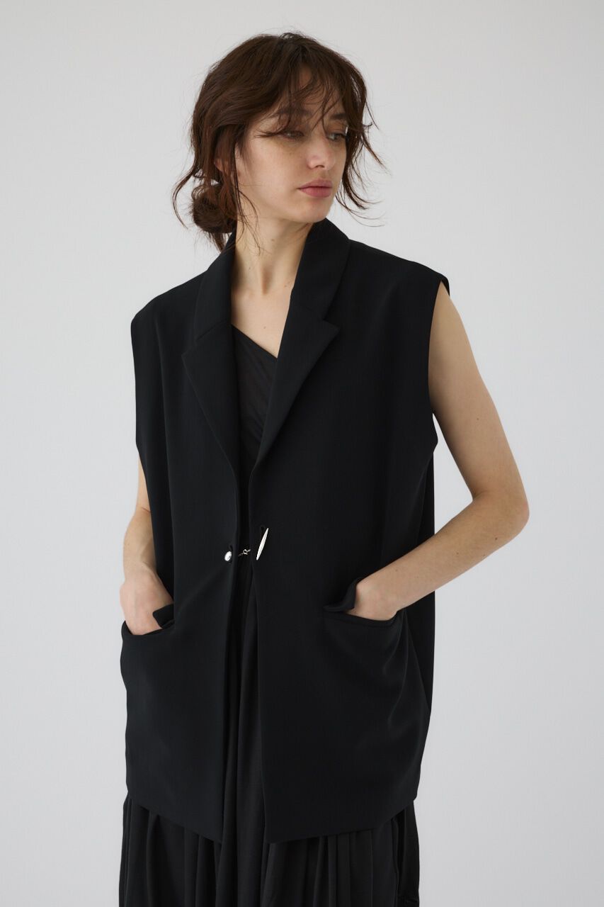 RIM.ARK 「Brass drum button vest JK」|ダウンベスト・ベスト|