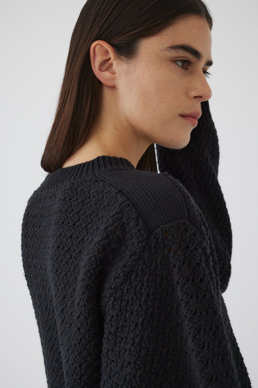 RIM.ARK 「Pattern knitting cotton knit」|ニット・セーター|