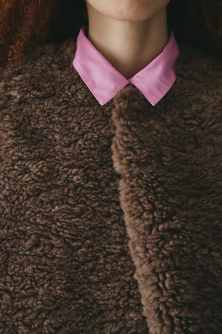 HeRIN.CYE「Fur like vest」|ダウンベスト・ベスト|