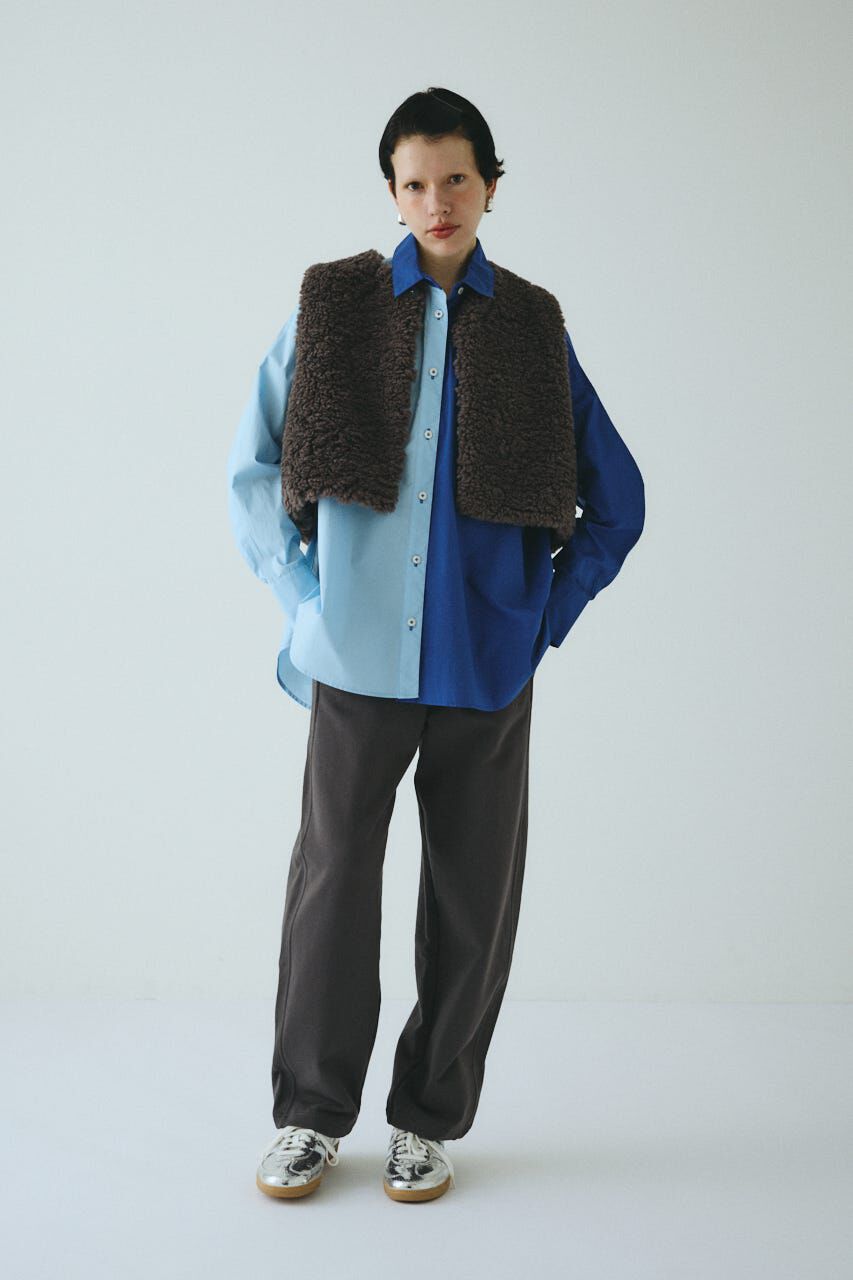 HeRIN.CYE「Fur like vest」|ダウンベスト・ベスト|