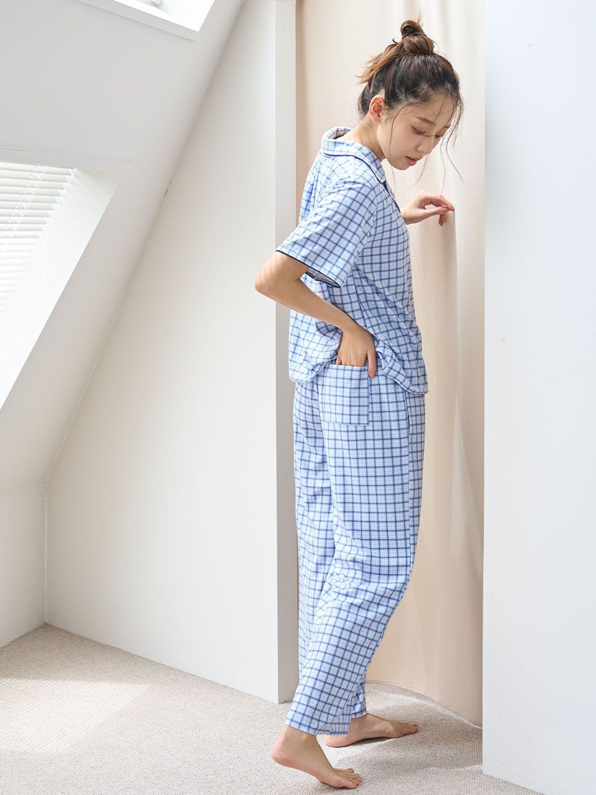 SNIDEL HOME「【Sorbet light】開襟シャツ」|ルームウェア|