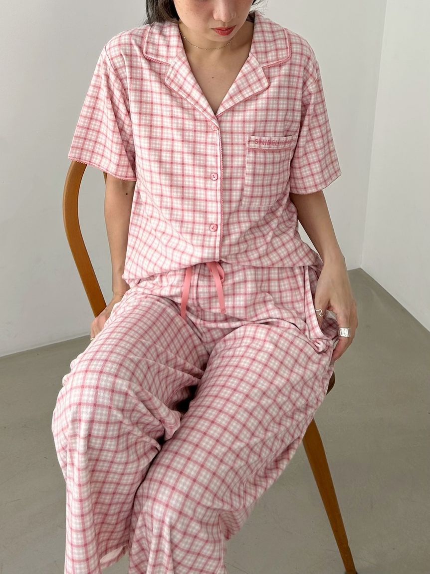 SNIDEL HOME「【Sorbet light】開襟シャツ」|ルームウェア|