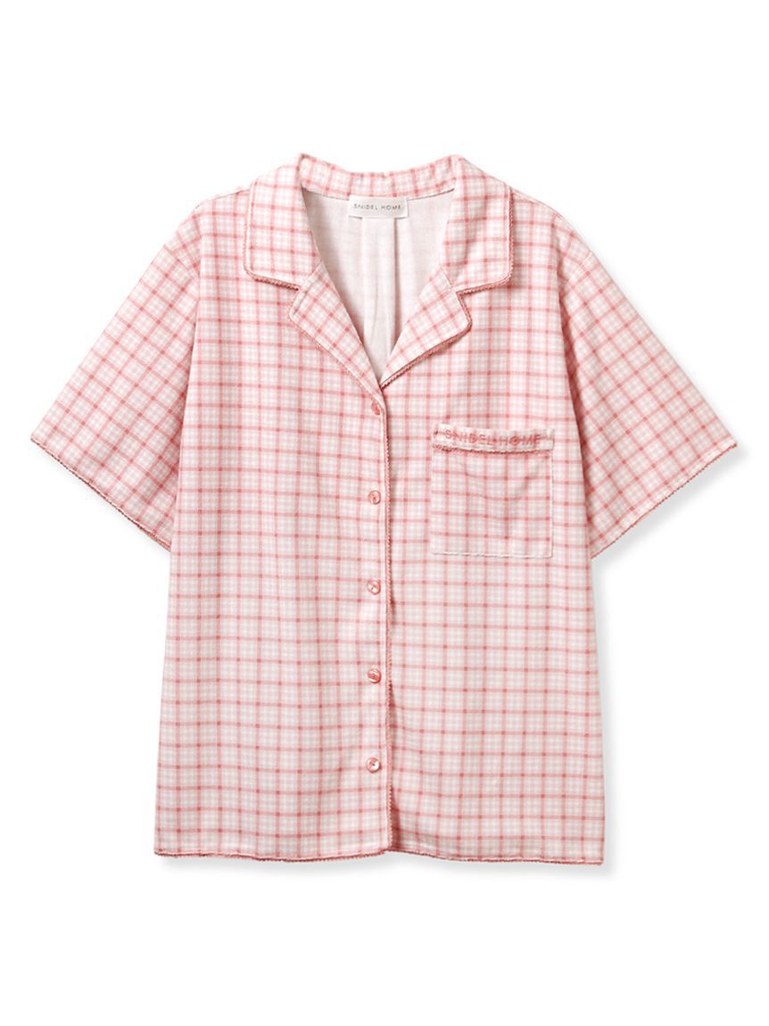 SNIDEL HOME「【Sorbet light】開襟シャツ」|ルームウェア|