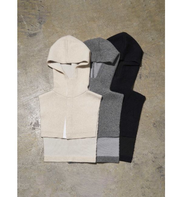 ELENDEEK「RACCOON CAPE BALACLAVA」|マフラー|